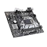 GOWENIC M.2-Computer-Motherboard, LGA 1200 DDR4 Dual-Channel-Micro-ATX-Mainboard mit PCIe 3.0, 4 USB 3.2 Gen 1, 6 USB .0/1., SATA .0, RJ45-Anschlüssen
