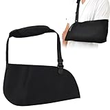 Leikedun Armschlinge Schulter, Einstellbar Armschlaufe Mit Atmungsaktivem Mesh für Damen und Herren, Schulterschlaufe für gebrochenes Handgelenk, Ellbogen, Arm, ausgerenkte Schulter