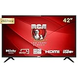 RCA iRB42F3 Fernseher 42 Zoll (TV 107 cm), Dolby Audio, LED, Triple Tuner DVB-C / T2 / S2, CI+, HDMI, Mediaplayer per USB, digitaler Audioausgang, incl. Hotelmodus, 2023