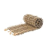 DIYEAH Bambus Teematte Tassenmatte Shooting Requisiten Rattan Rustikale Gewebte Teematte Retro Foto Requisiten Fotografie Hintergrund Requisite Bambus Teekissen Retro Requisiten