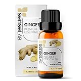 Ätherisches Ingweröl Aus Indien - 100% Reines, Natürliches, Für Die Therapeutische Anwendung Geeignetes Ingweröl - Massage- Und Haarpflegeöl (10 ml)