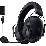 Razer BlackShark V2 HyperSpeed für PC - Kabelloses ultra leichtes E-Sport Gaming-Headset (280g, HyperClear Super-Breitband-Mik, TriForce Titanium 50-mm-Treiber, Bluetooth) Schwarz