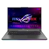 ASUS ROG Strix G18 Gaming G814JVR Laptop | 18' 2,5K WQXGA 240Hz 16:10 IPS Display | Intel Core i9-14900HX | NVIDIA RTX 4060 | 32 GB RAM | 1 TB SSD | Windows 11 | QWERTZ Tastatur | Ecplise Gray