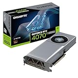 Gigabyte GeForce RTX 4070 Ti SUPER AI TOP 16G Grafikkarte - 16GB GDDR6X, 256bit, PCI-E 4.0, 2610MHz Core Clock, 3 x DisplayPort 1.4a, 1 x HDMI 2.1a, NVIDIA DLSS 3, GV-N407TSAI TOP-16GD