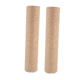 Toyvian 2 Stück Ersatz-Kratzbaum für Katzen Katze kratzt Katzenkratzbaum hoch Sisal-Kratzbaum für die Eckwand Katzen Beiträge Kratzbaumpfosten Ersatzteile ersetzen Wandkratzbaum Abs Kaffee