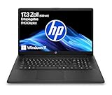 HP Laptop mit 17,3' FHD Display, AMD Ryzen 7 7730U, 16 GB DDR4 RAM, 512 GB SSD, AMD Radeon-Grafik, Windows 11, QWERTZ, Schwarz inkl. 25 GB Dropbox-Speicher für 12 Monate