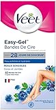 Veet - Easy-Gelwax Wachsstreifen Wachsstreifen Empfindliche Haut - 40 Streifen