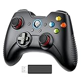 EasySMX PC Controller, 2,4G wireless Gamepad mit Dual Vibration, Gaming Controller für PS3/ PC (Windows) / Android Handy/Tablets/TV Box, über 12 Stunden Spiel Zeit