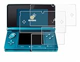 BROTECT 2-Stück Schutzfolie kompatibel mit Nintendo 3DS Displayschutz Folie Ultra-Klar