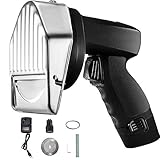 VBENLEM Dönnerschneider 80 W Kebabschneider Elektromesser Gyrosmesser elektrisch Dönnermesser elektrisch Commercial Kebab Slicer, White