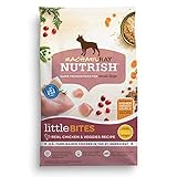 Rachael Ray Nutrish Natürliches Trockenfutter für Hunde, 6 lbs, Little Bites for Small Dogs - Real Chicken & Veggies Recipe