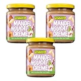 Rapunzel bionella Nuss-Nougat-Creme vegan HIH, 3er Pack (3 x 250 g)
