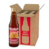 RABENHORST Sanddorn Muttersaft BIO 6er Pack (6 x 330 ml) - 100% purer Sanddorn-Direktsaft aus erster Pressung