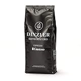 Dinzler Kaffeerösterei - Espresso Il Gustoso - Espresso, Café, Gourmet Kaffee, als ganze Bohne (1kg ganze Bohne)