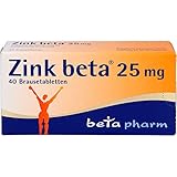 ZINK BETA 25 Brausetabletten 40 St