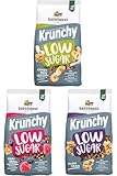 Barnhouse Krunchy Kennenlernpaket Low Sugar, zuckerarmes Bio Hafer-Knuspermüsli aus Bayern