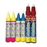 Supvox 6 stücke Magie Ersatz Wasser Stift Zeichnung Stift für Kinder Zeichnung mat und bücher