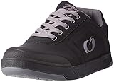 O'NEAL | Mountainbike-Schuhe | MTB Downhill Freeride | Vegan | Gleichgewicht zwischen Grip und Fußrepositionierung, Innengelenkschutz | Pinned Pro Flat Pedal V.22 Shoe | Erwachsene | Schwarz Grau | 46