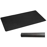 CCLIFE Bodenschutzmatte Fitness Fitnessgeräte Unterlegmatte Rutschfeste, EVA-Matte 118x58x0,7cm