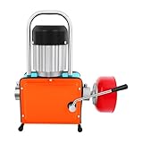 Rohrreinigungsmaschine 1000W Abflussreinigungsmaschine IP44 400r/min Rohrreinigung Rohrreinigungsgerät, für Ausbaggern von Innenkanalrohren, Toilettenhockern, Restaurantkanälen usw