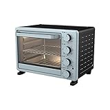 Cooking Professional 25L Mini Blue Oven, Multifunktions-Reiskocher, einstellbare Temperaturregelung und Timer, einfaches geschwungenes Design, glatter und glatter Anti-Bump -1600W