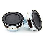 loveless Audio-Lautsprecher, 4Ω, 6 W, 40 mm, 3,8 cm, Multimedia-Lautsprecher, DIY-Sound, Mini-Lautsprecher, Theater, 2 Stück