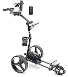 GOLF23, Elektro Golf Trolley 3.0 Lithium Akku 20Ah, Funkfernbedienung, USB, Vollausstattung,