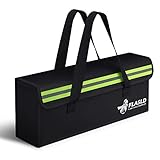 FLASLD E-Bike Akku Tasche Feuerfest Explosionsgeschützte Lipo Safe Bag Für Lagerung, Ladung und Transport, Extra Groß Akku sicherheitsbox 49 x 11 x 18 cm