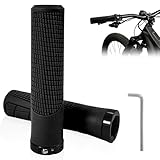 xiaoxiaozhijia Fahrradgriffe Ergonomisch,22mm Universal-Fahrrad Handgriffe,Geeignet für Mountainbike/Rennrad/Klapprad/Citybike/Roller-Fahrradlenker (Schwarz)