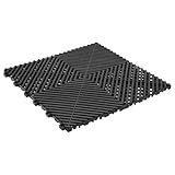 bimiti 20 Stück PP Garagenboden 40x40cm Garagenbodenfliesen Ineinandergreifende,garagenboden matten, werkstattmatte,Garagen-Drainagematte für Garage,Outdoor,Innenpool(3.2m²)