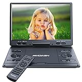 Tragbarer 14,9-Zoll-DVD-Player fürs Auto, DVD-Player für Kinder mit schwenkbarem 12,5-Zoll-HD-Bildschirm & Auto-Kopfstützenhalterung, DVD-/CD-Player, DVD-Player für Sync-TV-Projektor, USB/SDAnschluss