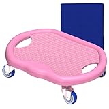 Ab Roller Board – PVC Edelstahl 32x27x9cm | Multifunktionaler Ganzkörpertrainer Mit Automatischem Rebound Und Einstellbarem Widerstand | Ergonomisches Anti-Rutsch-Pilatesbrett Für -Pilates Und Rum