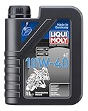 LIQUI MOLY Motorbike 4T 10W-40 | 1 L | Motorrad 4-Takt-Öl | Art.-Nr.: 3044, Schwarz