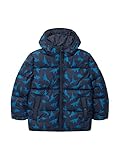 TOM TAILOR Jungen Kinder Winterjacke 1033346, 30487 - Navy Dino Design, 116/122