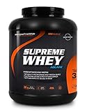 SRS Muscle - Supreme Whey XXL, 1.900 g, Vanille | Hydro-optimized Whey Protein | mit Enzym Laktase und Pro-B Vitaminen | aspartamfrei | deutsche Premiumqualität