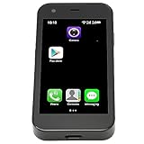 Entsperrtes Handy, XS15 Mini 3G WiFi-Smartphone, 2 GB 16 GB, Dual-SIM-Smartphone, 3-Zoll-Mini-Kindertelefon für Android 8.1 (Schwarz)