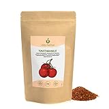 Tomatenflocken (250g), Tomaten granuliert 1-3mm, Tomatengranulat 100% natürlich, Tomaten Flocken ohne Zusätze, Tomaten Gewürz