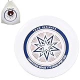 Outdoor-Wettkampf-Frisbee, Ultimate Frisbee, Professionelle Wurfscheibe, Wettkampf-Frisbee Funsport, Drehbares Profi-Frisbee, Geeignet für Gelegenheitsspieler und Profis,(Plus Aufbewahrungstasche)