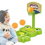 Fingerhula Hoop Set, Basketball Reifen Finger Set, Cartoon Basketball Katapult im Hula Hoop, Tisch-Basketballspiel Set, Tisch-Basketballspiel Cata