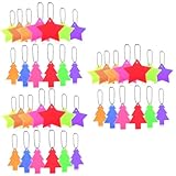 TOPBATHY 39 Stk Ornament Reflektierende Sicherheitsausrüstung für die Nacht Rucksackreflektoren tannenbaum anhänger baumanhänger weihnachten Schlüsselanhänger Rucksäcke Rucksack-Anhänger