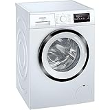 Siemens WM14N123 Waschmaschine iQ300, Frontlader mit 7kg Fassungsvermögen, 1400 UpM, speedPack L, Outdoor-Programm, simpleTouch LED-Display, iQdrive-Motor, Weiß, 60cm