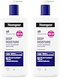 Neutrogena Deep Moisture Sofort einziehende Bodylotion 400ml (Packung mit 2)