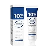 Zahnpasta Stärken & Zähne Aufhellen Zahnschmelz - Hydroxylapatit Zahnpasta Ohne Fluorid 10%, Effektive Zahnrestauration & Fluoridfrei Lang Anhaltende und Erfrischende Mundpflege für Atem, 100g (1)