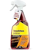 KESTRAL® Insektenentferner - HOCH-EFFEKTIV ohne Säure - Entfernt mühelos hartnäckigste Insektenreste - Materialschondend für Lack, Kunststoff, Carbon, Gummi & Glas - Made in Germany