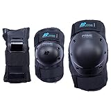 K2 Skates Unisex Inline Skates K2 PRIME PAD SET SLIM, black - blue, 30E1414.1.1.L