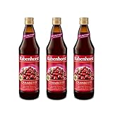 RABENHORST - Cranberry Muttersaft 3er Pack (3 x 700 ml). 100...