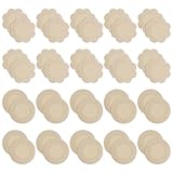 flintronic 40 Stück Nippelabdeckungen, Einmaliger Gebrauch Nippel Aufkleber, Wasserdicht Nipple Cover, Selbstklebend Natürlich Unsichtbare Nippelaufkleber, Ultra Dünne Brust Aufkleber