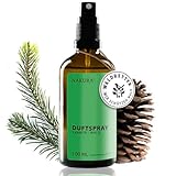 NAKURA® Raumspray, Duftspray und Lufterfrischer TANNEN - WALD Bio 100 ml - Natürliches Duftspray aus naturreinen ätherische Öle - Lufterfrischer Wohnung, Raumduft, Airspray, Wald Duft ohne Chemie