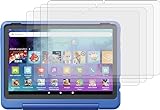 4ProTec | 4x Display-Schutz-Folie KLAR für Amazon Fire HD 10 Kids Pro-Tablet 2023 13. Generation