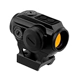 ToopMount 1x22 mm Reflexpunktvisier, mehrfach beschichtetes 3 MOA Leuchtpunktvisier, Shake Awake, stoßfeste, wasserdichte Leuchtpunktoptik mit 20 mm Picatinny-Basis (niedriges und hohes Profil)
